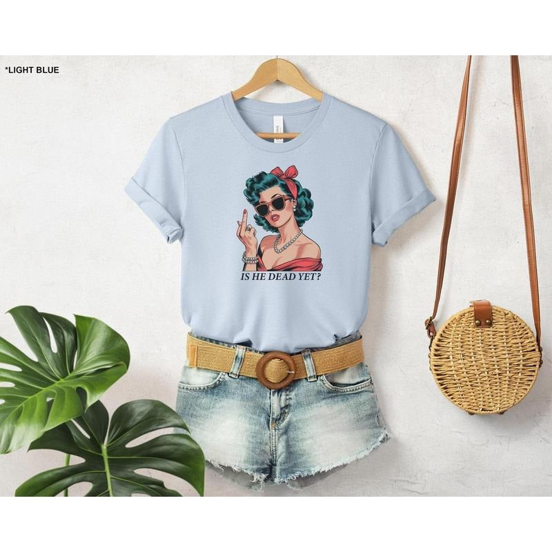 Anti Trump Shirt, Fuck Trump Shirt, Anti Trump Gifts, Not Subtle Anti Trump Shirt, Resist And Persist, Is He Dead Yet Shirt, Anti Racism Tee