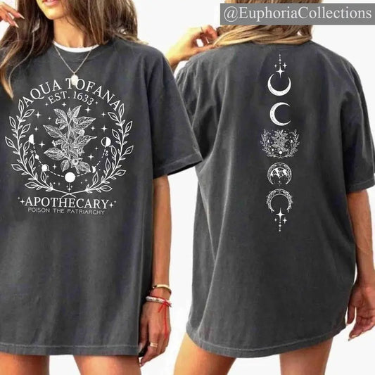 Aqua Tofana Apothecary Shirt, Vintage Aqua Tofana Shirt, Funny Feminist Shirt, Poison The Patriarchy Tee, Witchy Women Outfits , Global Trending Outfits