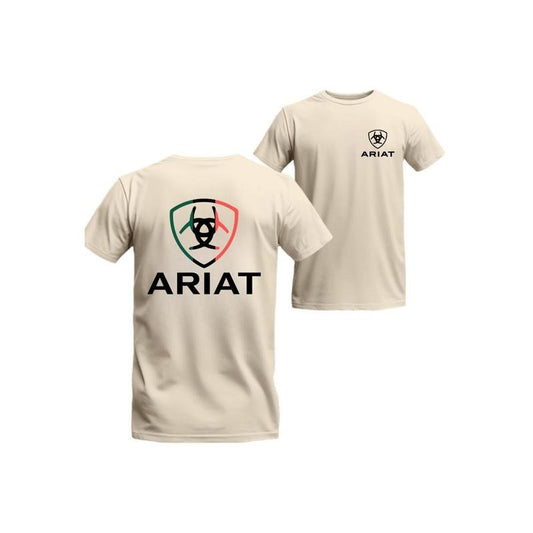 Ariat T-Shirt - Logo Design with Western Heritage Style, Perfect for Country Enthusiasts and Casual Wear, Top, Streetwear, Comfort Casual, Unisex.