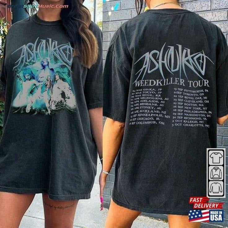 Ashnikko Music Shirt 2Side Weedkiller Tour tshirt