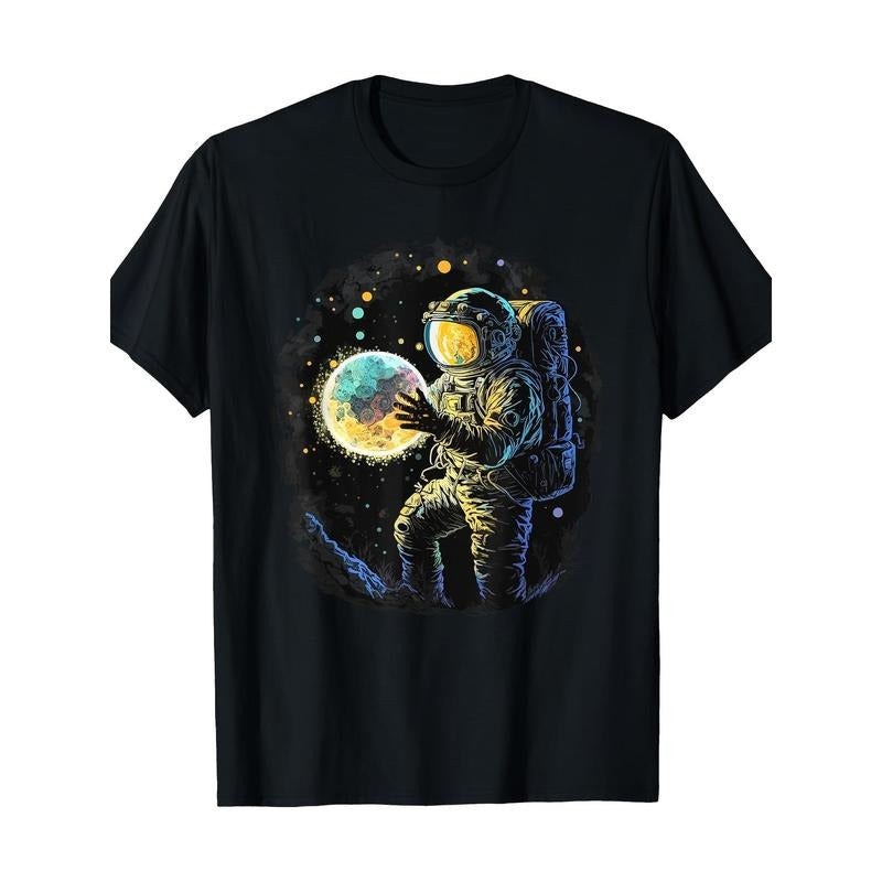 Astronaut Outer Space Gifts Science Gifts Funny Space T-Shirt Made in USA