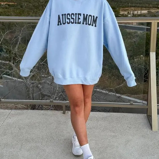 Aussie Mom Sweatshirt, Australian Shepherd Shirt, Dog Mom Sweatshirt, Gift for Aussie Mom, Funny Aussie Shepherd Owner Gift,Aussie Mom Gifts, Aussie Mom Shirt