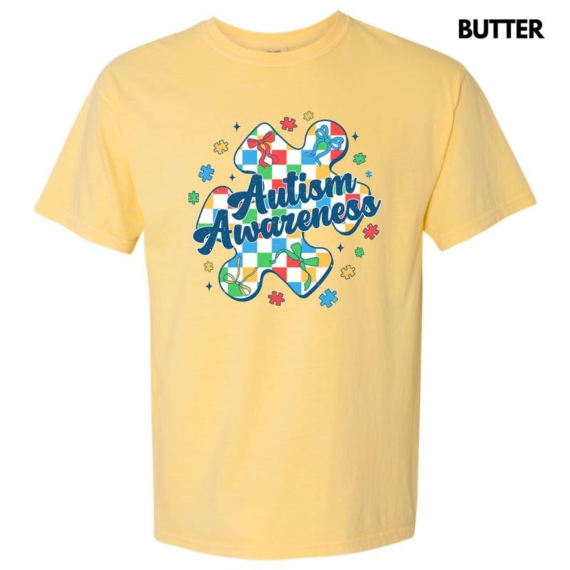 Autism Awareness Comfort Colors T-Shirt 'NLB'