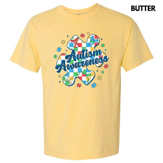 Autism Awareness Comfort Colors T-Shirt 'NLB'