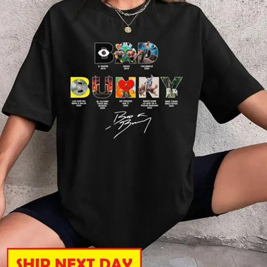 B.a.d Bunny Shirt, Retro Vintage BB Gift for Fans Shirt, Music Lover Gift Sweatshirt, Gift for BFF, Trending Shirt, Matching  Gift for Daughter Hoodie