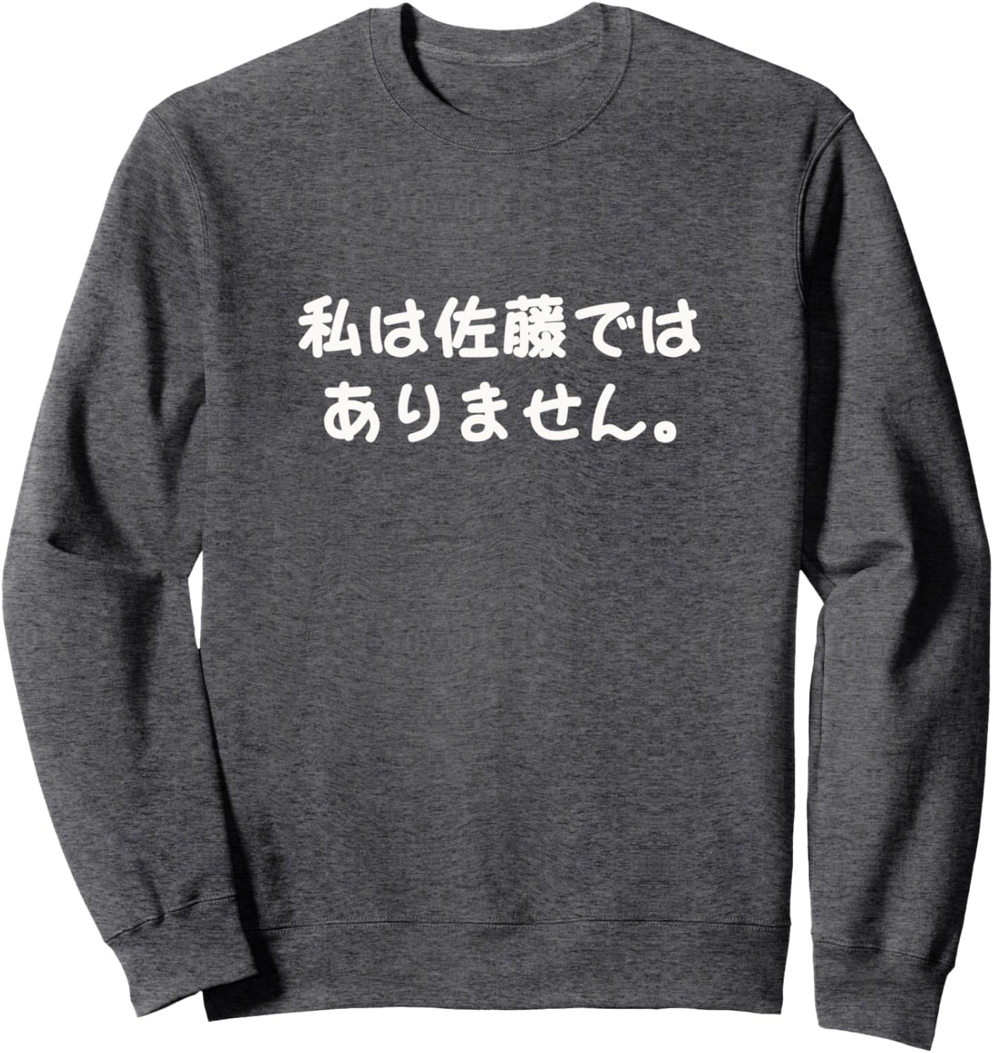 "???????????" Funny Brush Calligraphy! Interesting Sweatshirt