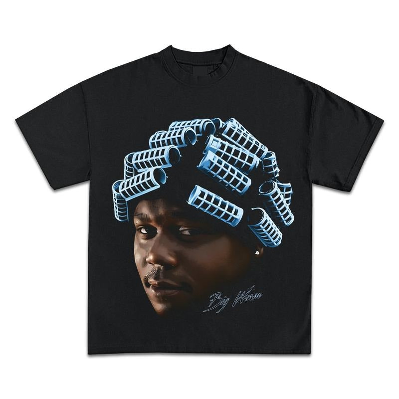 BIG WORM JUMBO GRAPHIC BOOTLEG T-SHIRT - STREETWEAR