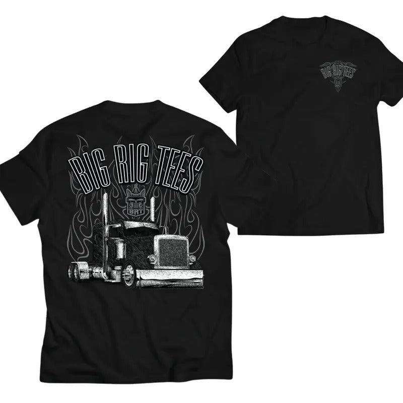 BRT Sketch Art Tee, Graphic Tractor Shirt, Truck shirts, Shirts For Men, Car Merch, Menswear, Cotton Fabic Soft Top for Men and Women