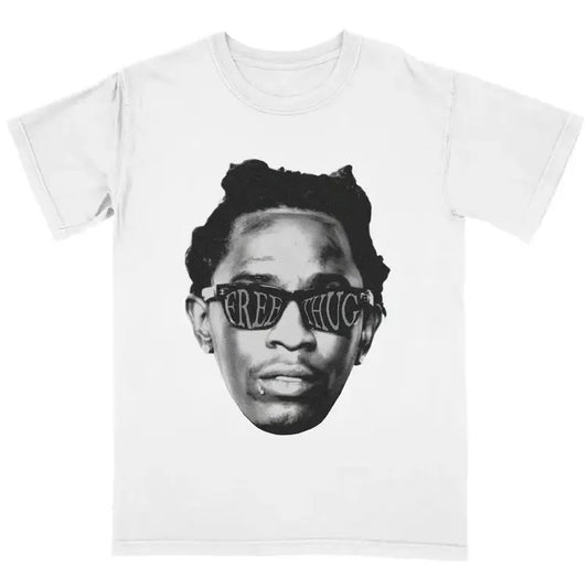 BW Younggg Thuggg Graphic Tee Free Vintage Rap Shirt