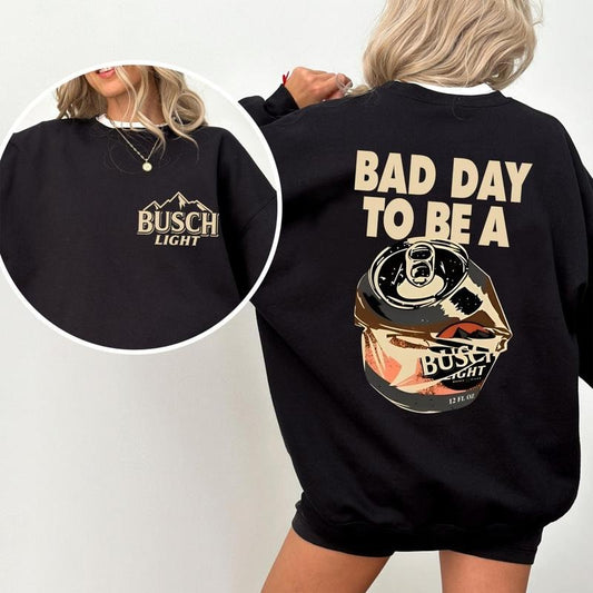 Bad Day To Be A Beer Shirt, Retro vintage Bus ch light tee shirt, Drink Fan Gift, trendy shirt, Funny Meme Party t-shirt