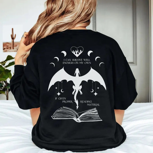 Bad Moms Book Club Sweatshirt - I Can Survive Well Enough Crewneck