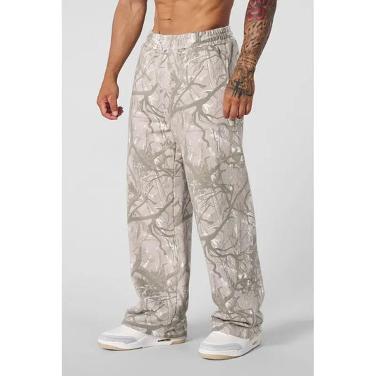 Baggy Camo Sweatpants Y2K Streetwear Oversized Camouflage Pants Skater Fit Vintage Aesthetic For Men's & Women