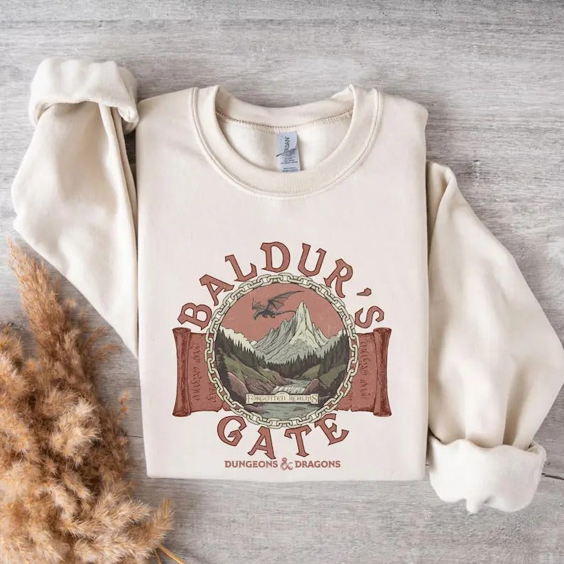Baldurs Gate 3 Shirt, Astarion D&D Sweatshirt, Video Game Shirt, Gift For Gamers, Astarion Shirt, Astarion Baldurs, Vintage Gamer, BG3 Shirt,  Astarion Merch Shirt, Astarion Rogue Shirt