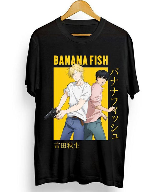 Banana Fish Ash Lynx Eiji Okumura Card Anime New Unisex T-Shirt S-4XL
