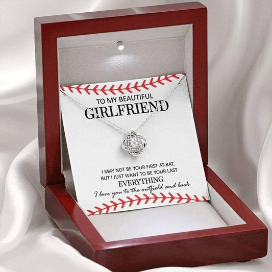 Baseball Girlfriend Gift, Baseball Gifts, Baseball Player Girlfriend, Softball Girlfriend Gift, Girlfriend Necklace, Love Necklace With Message Card, Gift For Women, Necklace With Gift Box, Valentine Gifts, Jewelry Gift, Gifts For Valentines Day