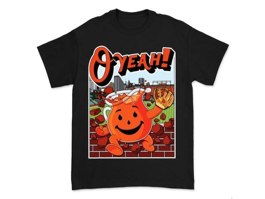 Baseball Kool Aid T-Shirt, Unique Nostalgic Fan Gift for Him, Dad