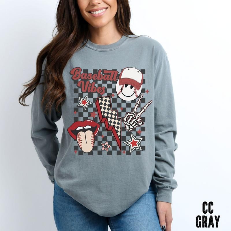 Baseball Mama Sweater, Sports Mom Sweatshirt, Baseball Season Shirt Gift, Baseball Lover, Unisex Sweatshirt, Mom Mother From Son Kids, Long Sleeve Crewneck Tee, Gifts For Mommy Sweater, Gifts For Birthday Fit Womenswear