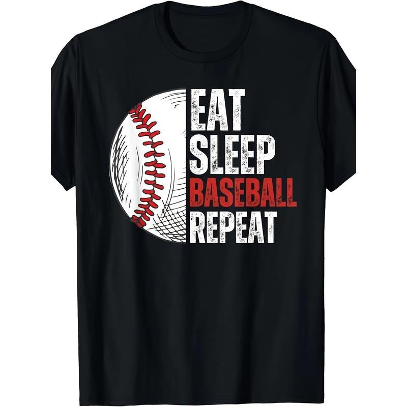 Baseball Men's Casual Comfort T-shirt - 220g made in usa