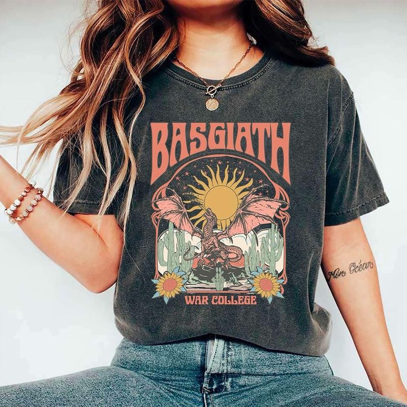 Basgiath War College Dragon Rider Shirt, Wyvern Shirt, Basgiath War College Shirt, Fourth Wing TShirt, Bookish Sweatshirt, Booktok Shirt, Fourth Wing Fan Tee