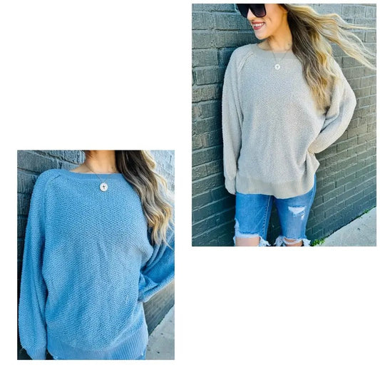 Basic knit sweater