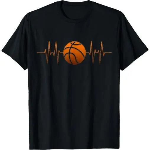 Basketball Basketball for men bball for boys T-Shirt Made in USA