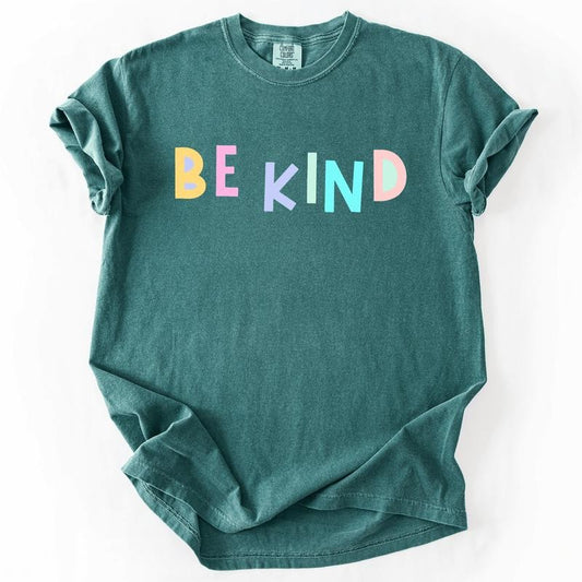 Be Kind, Colorful, Sassy, Sarcastic, Minimalist, Funny, Comfort Colors T-Shirt, Women's Comfort Colors Tee