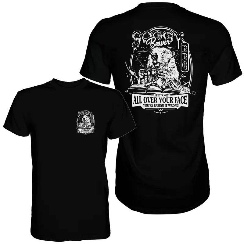 Beaver Liqueur Vintage 100% Cotton Tee, Funny Humor Shirt