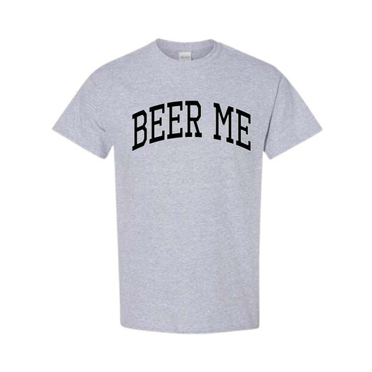 Beer Me Comfort Colors Shirt, Beer Me Shirt, Tailgate Shirt Day Drinking Shirt, Full Color, Full Size Classic Cotton