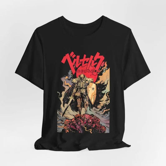 Berserk Shirt - Vintage Berserk Tshirt - Best Anime Tshirt - Anime Shirt Gift For Boyfriend - Gift For Him - Skull Knight Shirt - Guts Shirt