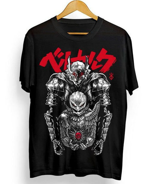 Berserk T-Shirt S-4XL Manga Strip Guts Berserker Armour Anime shirt T-Shirt S-4XL Tshirt S-4XLS
