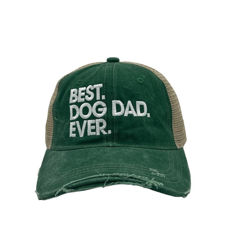 Best Dog Dad Ever Hat Funny Novelty Cap Funny Hats Funny Dog  Novelty Caps for Men Standard