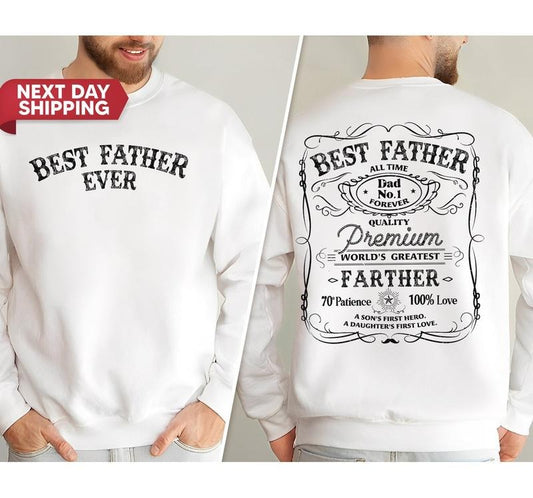 Best Father All Time shirt, Fathers Day Gift, Husband Shirt Humor Gift for Men, Funny Dad Shirt Father Shirt
