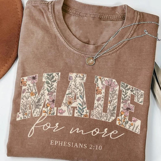 Bible verse shirt, Cute Christian shirt for women, gift for him for her, graphic vintage tee, funny vintage
