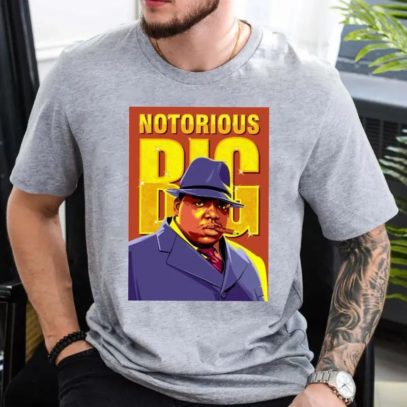 Big 90s Shirt, 90s Bootleg Tshirt, Rapper Shirt, Hip Hop Legends Tee, Gift For Hip Hop Lover, Unisex Short Sleeve Tee