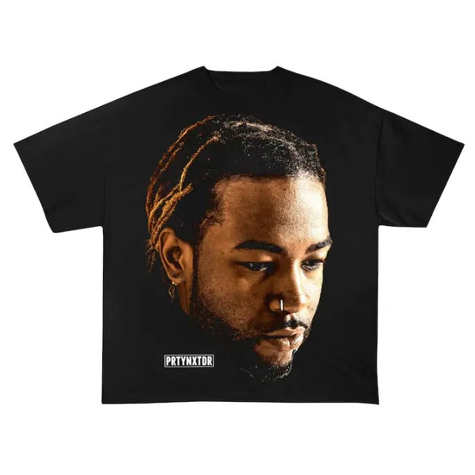 Big Face PND T-Shirt, PartyNextDoor Tee Classic Cotton