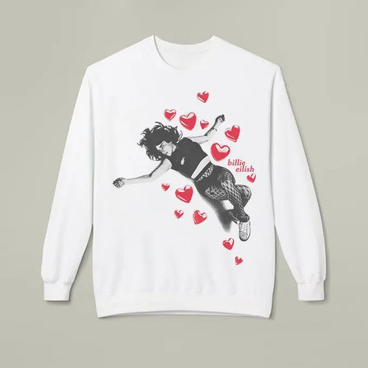 Billieee Eilishhh love T-shirt, Graphic Tee Crazestyle{n002}2