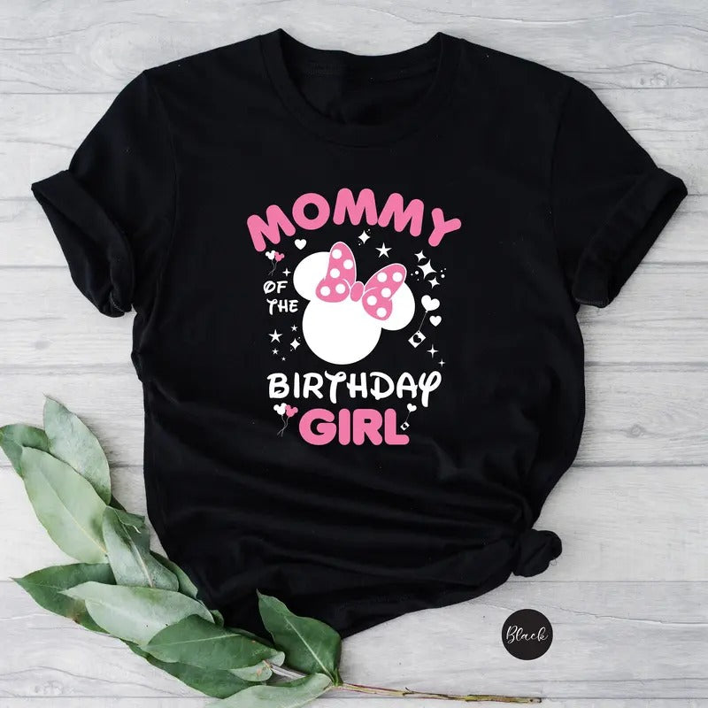 Birthday Gift Mommy Of The Birthday Girl Shirt Mom Teefunny Minnie Shirtbirthday Shirt Minnie Shirtworld Shirtbirthday Girl Mom