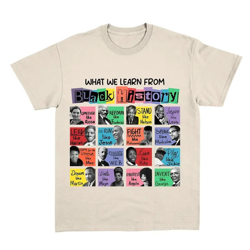 Black History T-shirt, Black Lives Matter Shirt, African American Support T-shirt Proud Afro People Tee, Black History Month Pride Gift Top