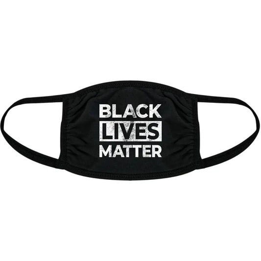 Black Lives Matter Face Mask Protest Social Movement BLM Equality Nose And Mouth Covering Funny Masks for Adults Funny Political  Novelty Masks for Adults Black