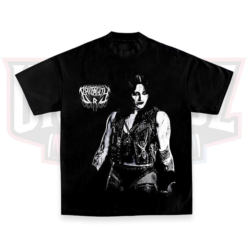 Black Rhea Ripley This Is My Brutality Tee, WWE Fans Shirt, Wrestling Tee, Unisex Graphic For WWE Fans Clothing, WWE Tee, Menswear Cotton Crewneck Clothes Top Apparel Hoodie Sweatshirts