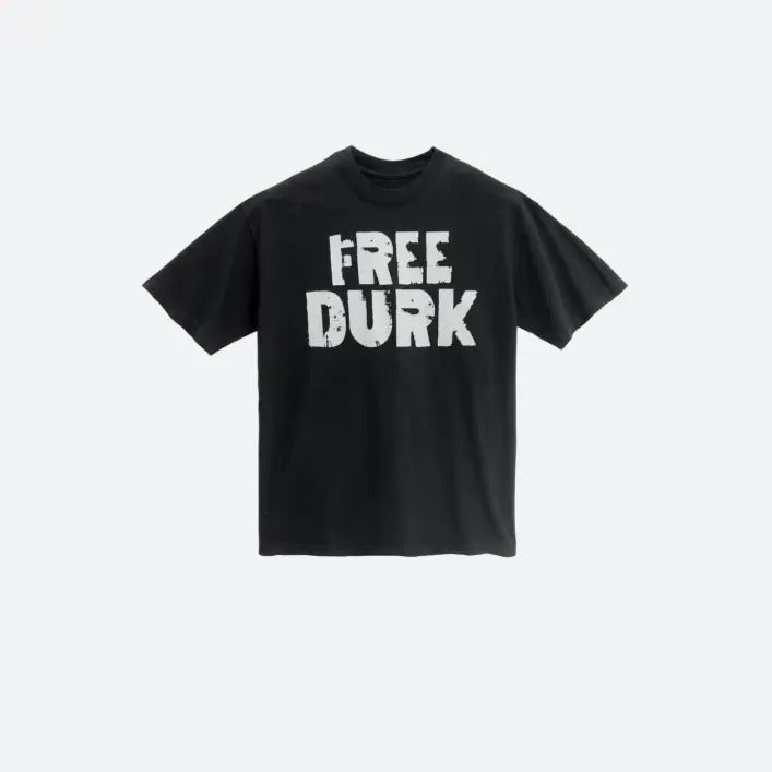 Black Shirt Free Durkkkkk Graphic Tee, Fans Rap Shirt