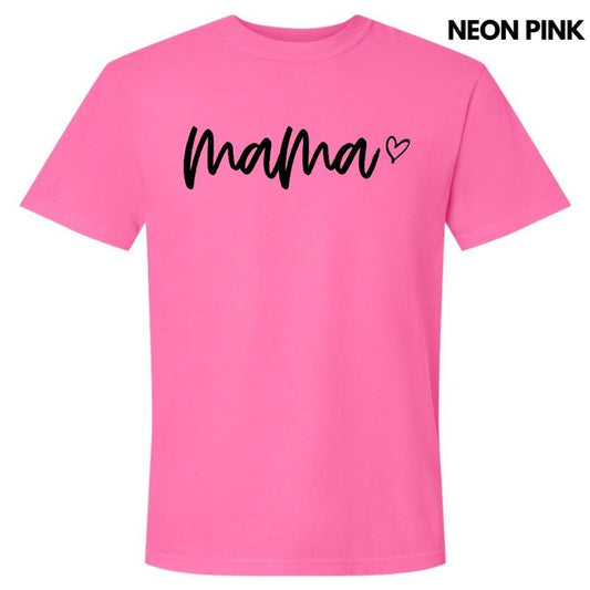 Black Simple Mama Comfort Colors T-Shirt