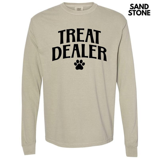 Black Treat Dealer Long Sleeve Comfort Colors T-Shirt 'NLB'