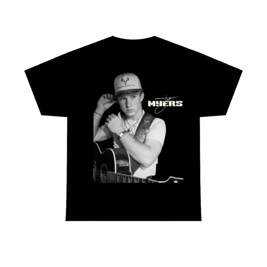 Black Ty Myers Tee, Myers 2025 Tour Shirt