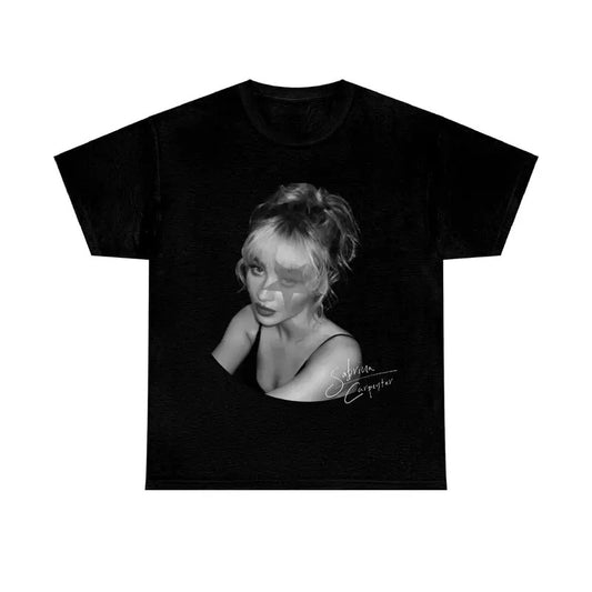 Black White Sabrinaaaa Fan Black T-Shirt, Music Princess Tour 2025 Tee