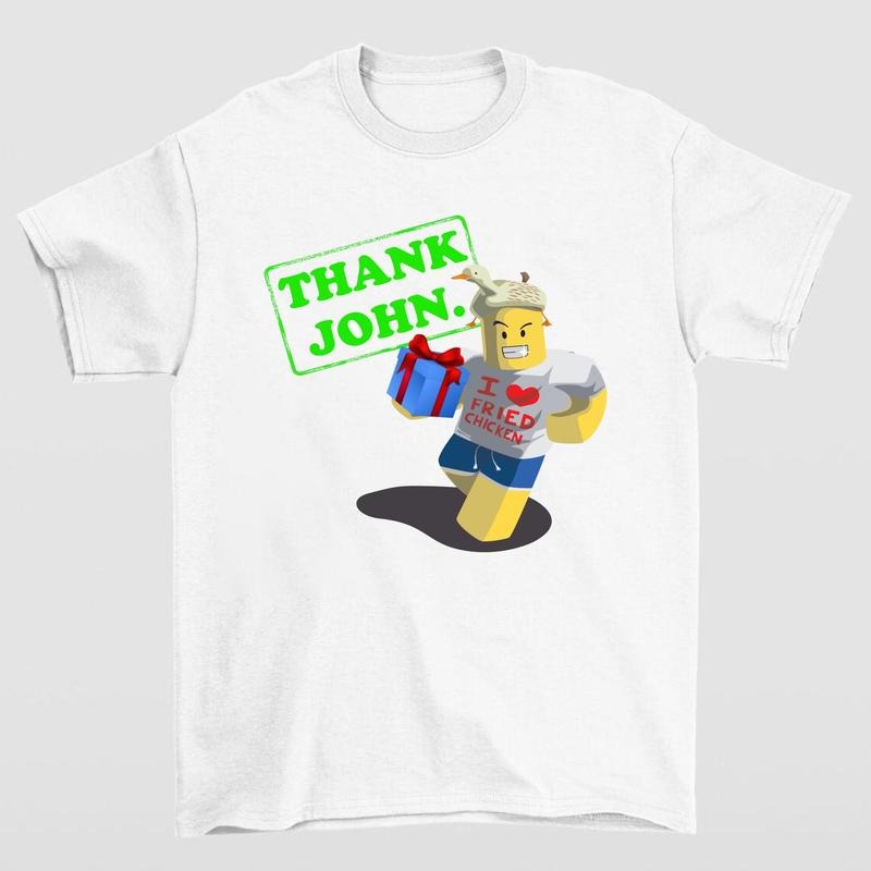 Blame John I Love Fried Chicken Shirt Funny and Quirky Design Meme