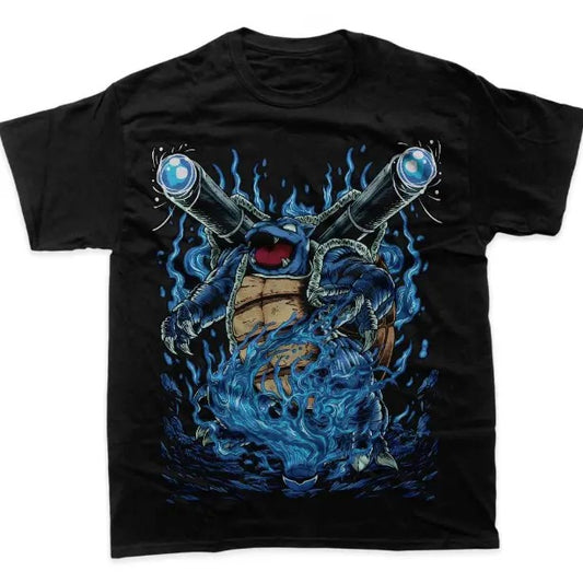 Blastoise Shirt, Pokemon Shirt, Anime Shirt, graphic T-Shirt, Y2k, Unisex T-Shirt, Gift For Men Women Womenswear Menswear Top Streetwear
