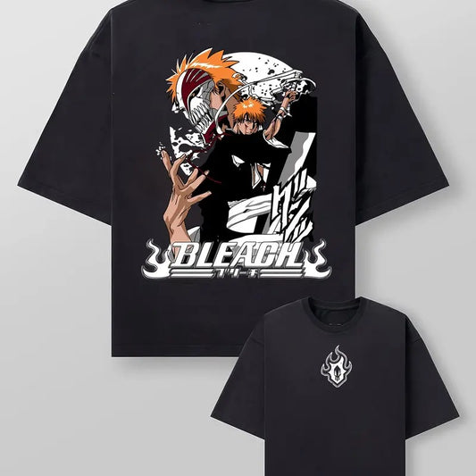 Bleach Ichigo Kurosaki Graphic Tee | Bleach Japanese Anime Unisex T-shirt, Sweatshirt, Hoodie | Bleach Streetwear Style