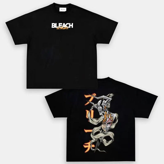 Bleach Shirt Ichigo Shinigami Form, Vintage Oversized Anime Shirt, Anime Manga Shirt, Cotton Shirt For Gym, Cotton Menswear Womenswear, Unisex Shirt, Hoodie Sweatshirt, Japan Street Wear, Japanese Anime .