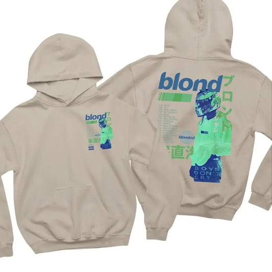 Blond Hoodie, Frank Blond Vintage 90s Style Graphic Hoodie, Blond T-shirt, Blond Sweatshirt Classic